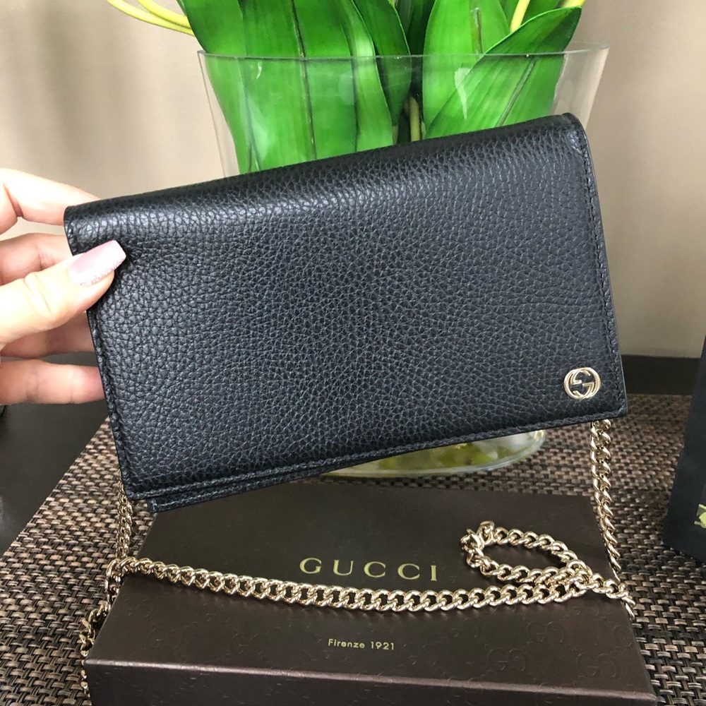Gucci Betty wallet on a chain crossbody